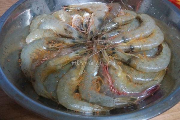椒盐烤虾的做法图解2