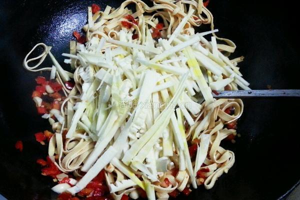 鱼香千张丝的做法图解5