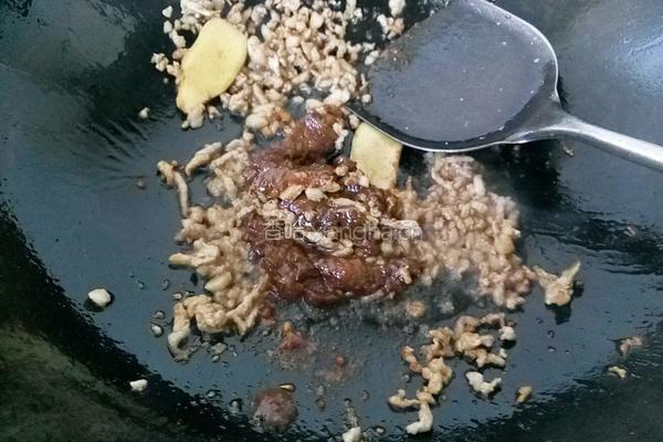 酱香芹菜肉末的做法图解4