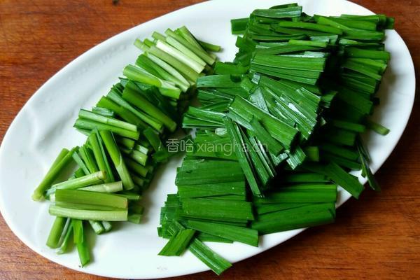 韭菜炒河虾的做法图解2