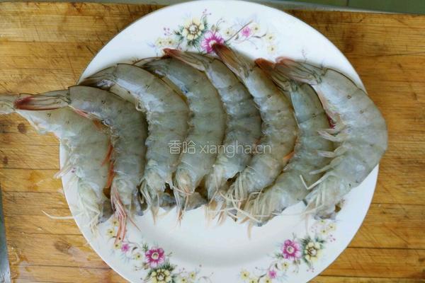 清蒸虾的做法图解2