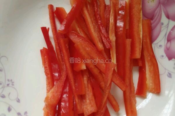 肉丝炒蒜苔的做法图解3