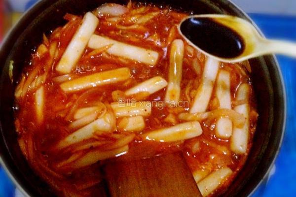 韩国炒年糕的做法图解13