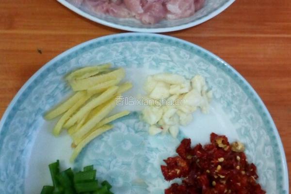 笋干炒肉的做法图解4