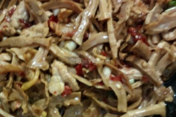 笋干炒肉的做法图解12