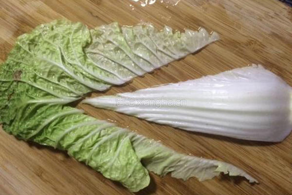 木耳炒白菜的做法图解3