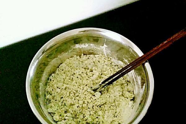奶香抹茶发糕的做法图解3
