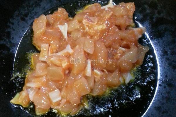 双椒孜然鸡脆骨的做法图解5