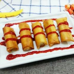 朝气满满香蕉饼的做法[图]