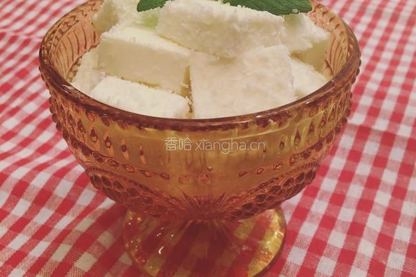 椰奶冻糕