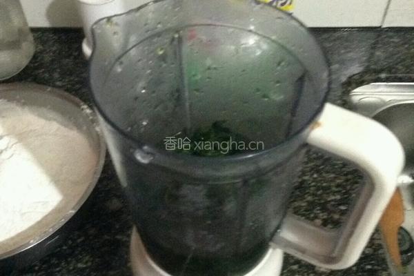 甜艾饼的做法图解3