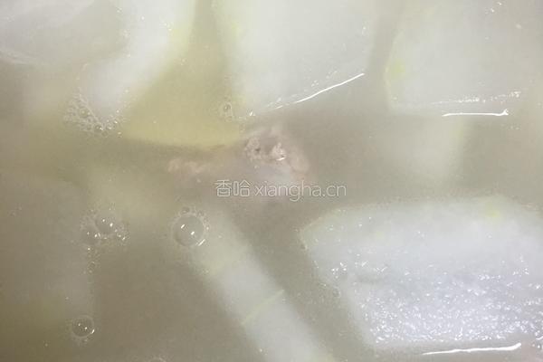 冬瓜排骨的做法图解6