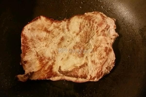 家庭牛排的做法图解3