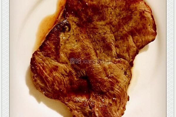 家庭牛排的做法图解5