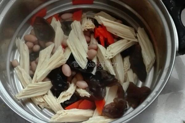 凉拌腐竹的做法图解3