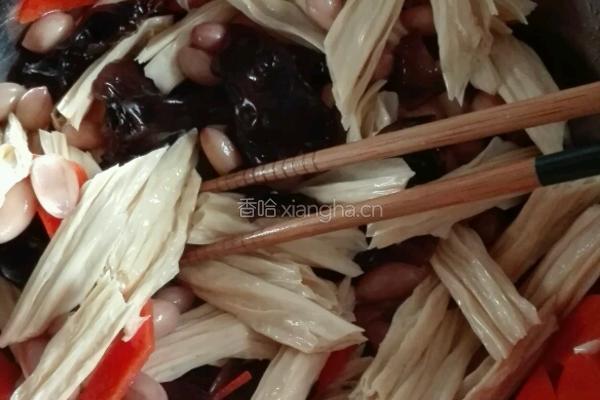 凉拌腐竹的做法图解4