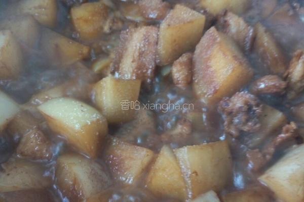 萝卜烧肉的做法图解7