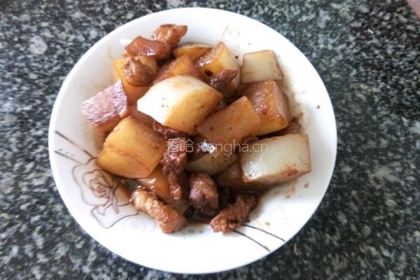 萝卜烧肉的做法图解9