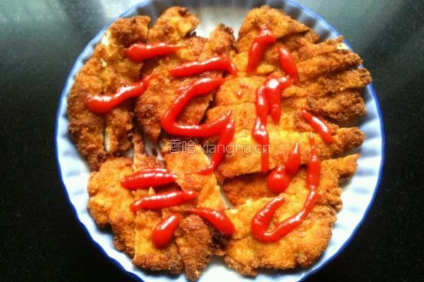香脆鸡排的做法图解9