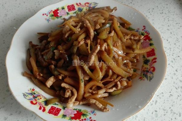 榨菜肉丝的做法图解8
