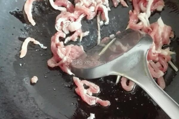 榨菜肉丝的做法图解3