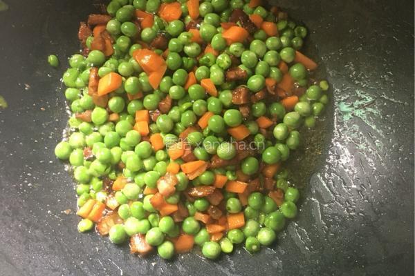 豌豆糯米饭的做法图解10