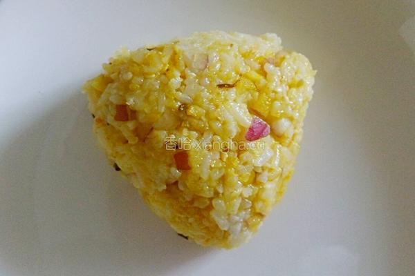 金三角饭团的做法图解5