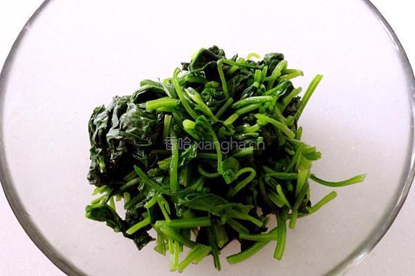老醋菠菜花生米的做法图解10