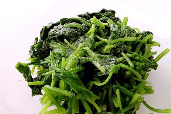 老醋菠菜花生米的做法图解11