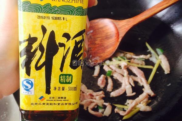 肉丝炒年糕的做法图解4