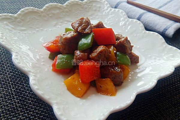 黑椒牛肉粒的做法图解8