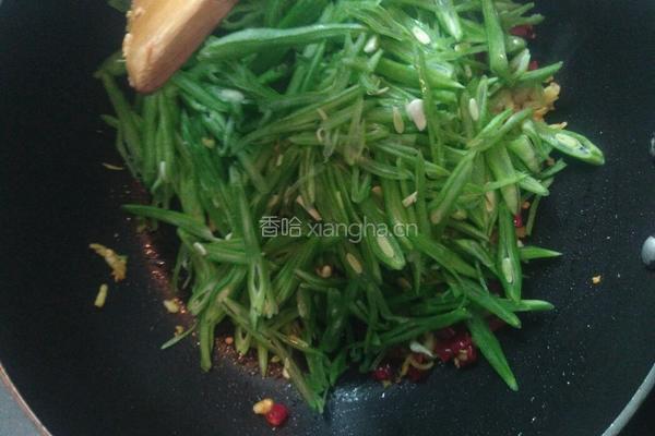 四季豆炒肉丝的做法图解8