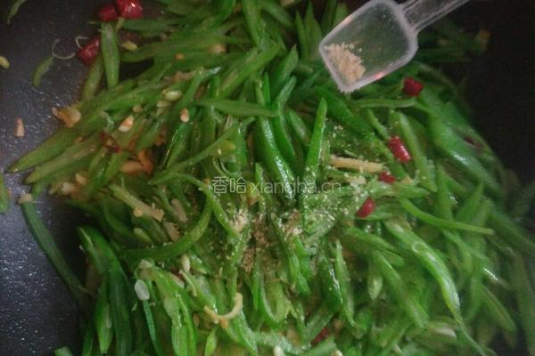 四季豆炒肉丝的做法图解10