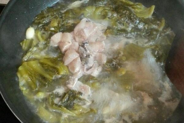 重庆酸菜鱼的做法图解12