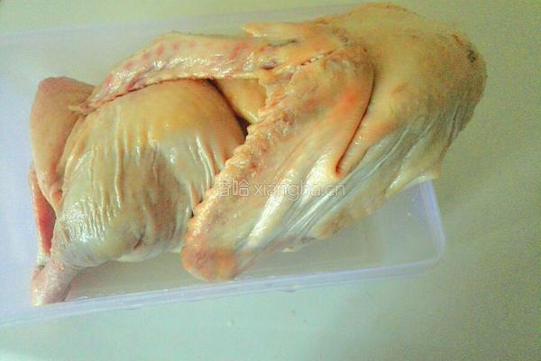 红烧鸭肉的做法图解1