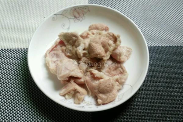山药木耳炒肉的做法图解7
