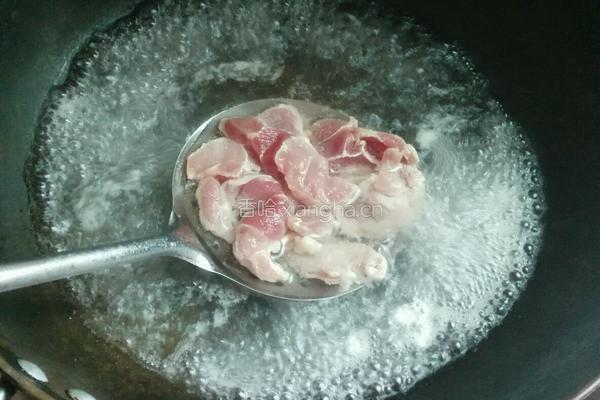 山药木耳炒肉的做法图解6