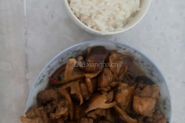 黄焖鸡米饭的做法图解8