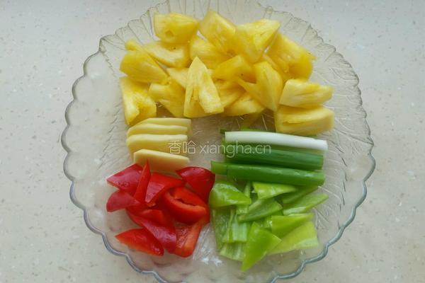 菠萝鸭的做法图解3
