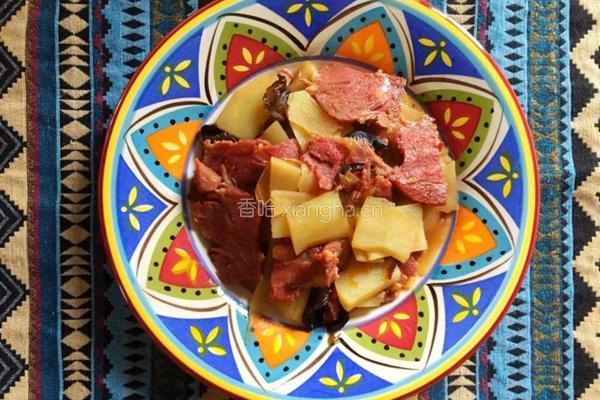 土豆牛肉的做法图解4