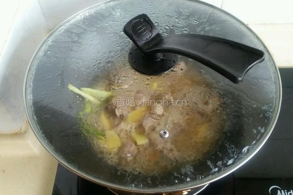 菠萝鸭的做法图解8