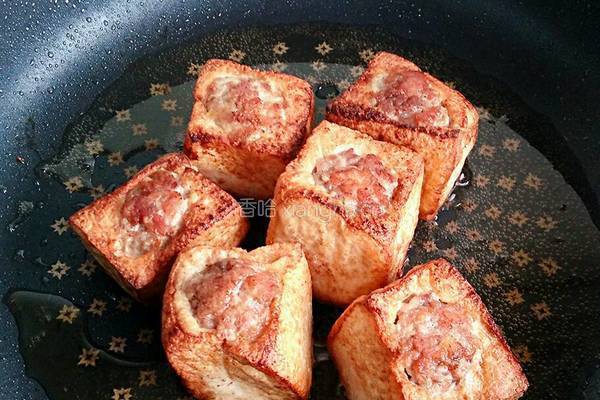 客家煎酿豆腐的做法图解4