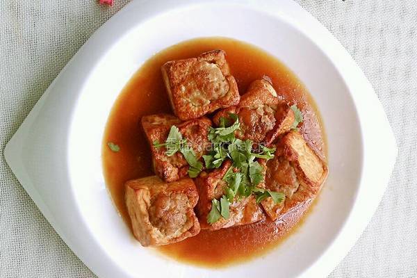 客家煎酿豆腐的做法图解8