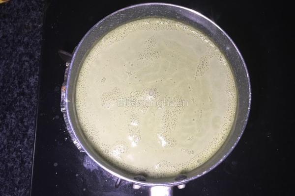 抹茶红豆慕斯的做法图解7