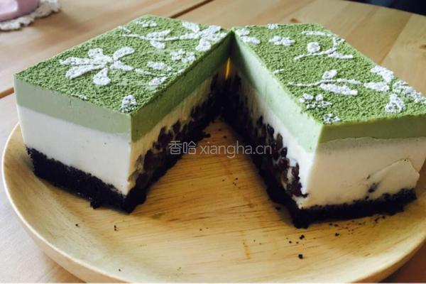 抹茶红豆慕斯的做法图解10