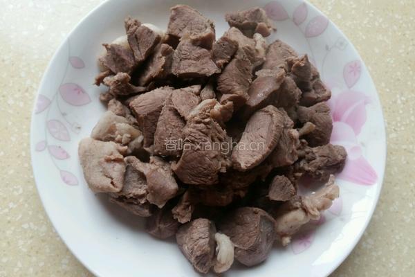羊肉炖白萝卜的做法图解5