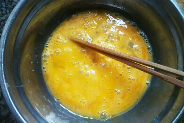 鸡蛋米饭煎饼的做法图解3