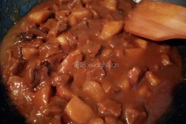 咖喱牛肉土豆的做法图解17
