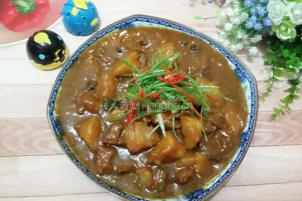 咖喱牛肉土豆的做法图解18