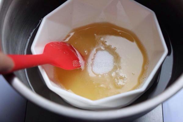 水晶桂花糕的做法图解2
